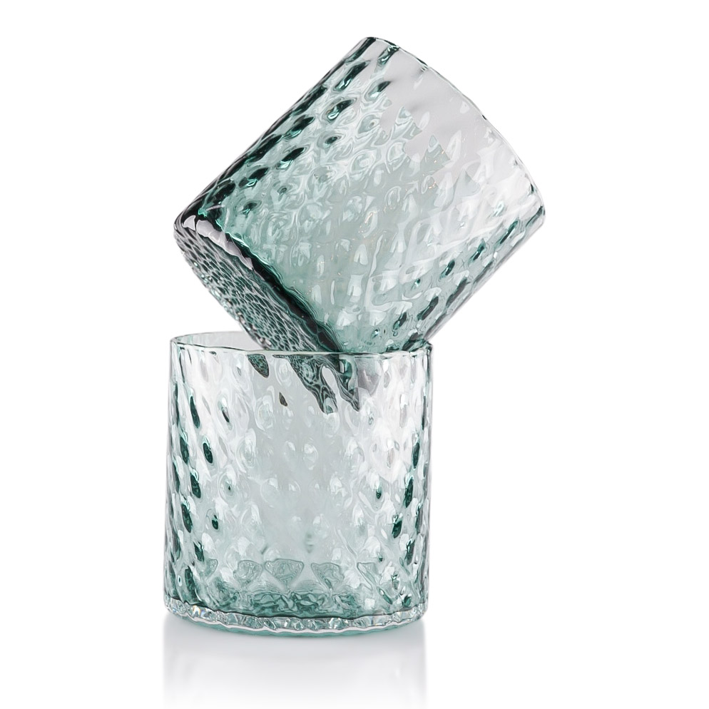 Dougherty Glassworks - Deco Collection Glass - Sea Foam