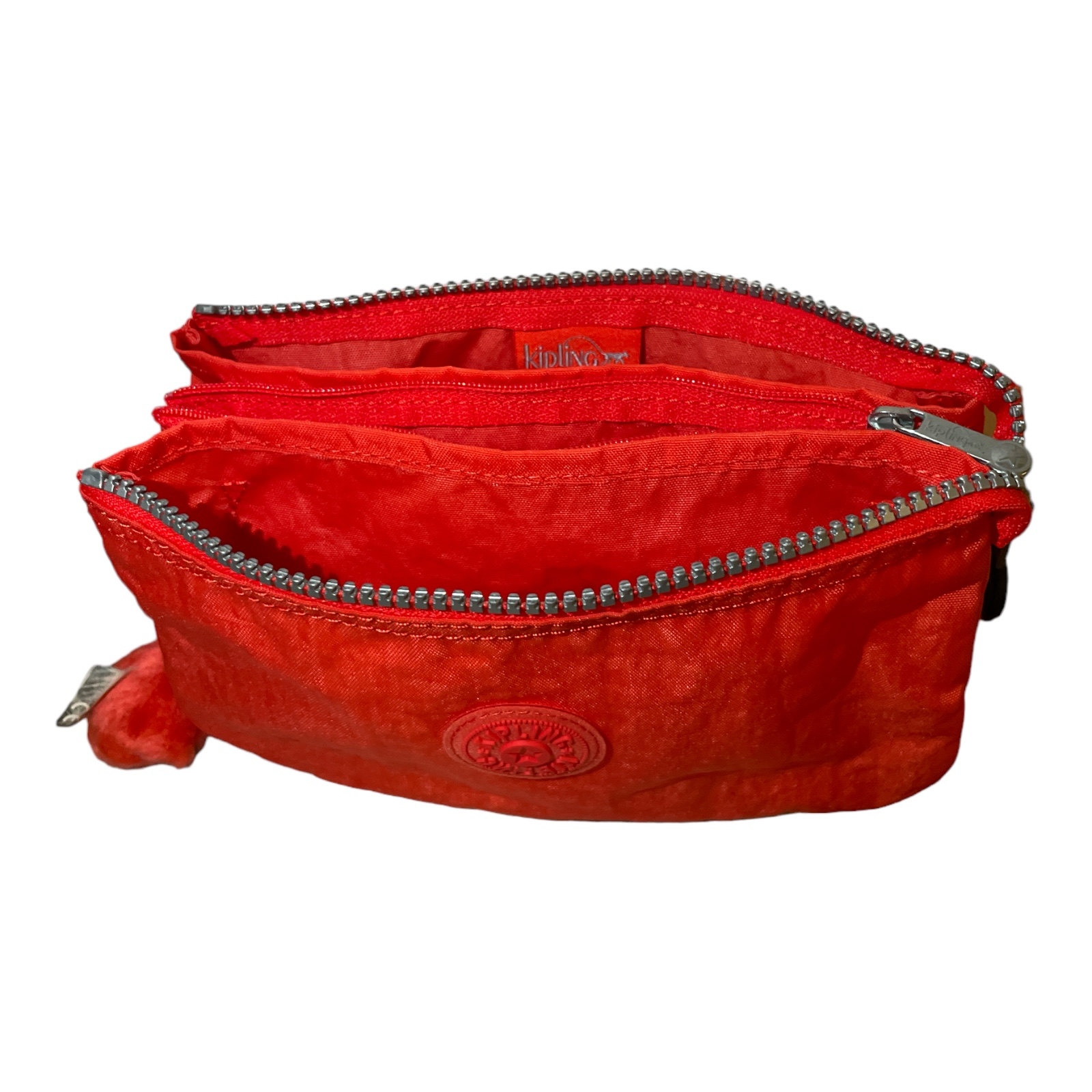 Kipling_Salmon_Creativity_Large_Pouch_Interior