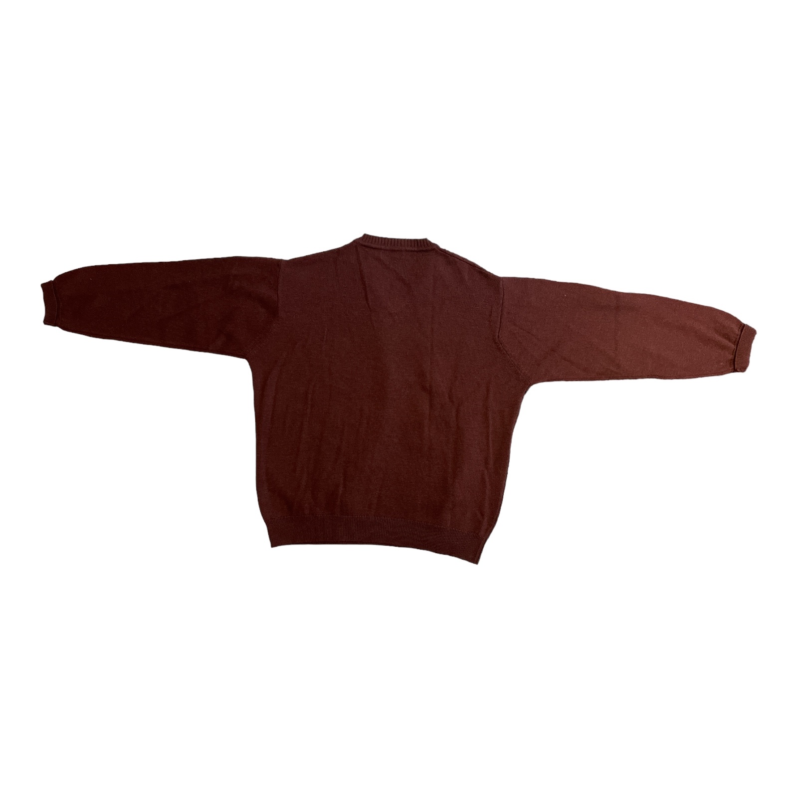 Pierre_Cardin_Mens_Burgundy_Acrylic_Wool_Knit_Jumper_Back